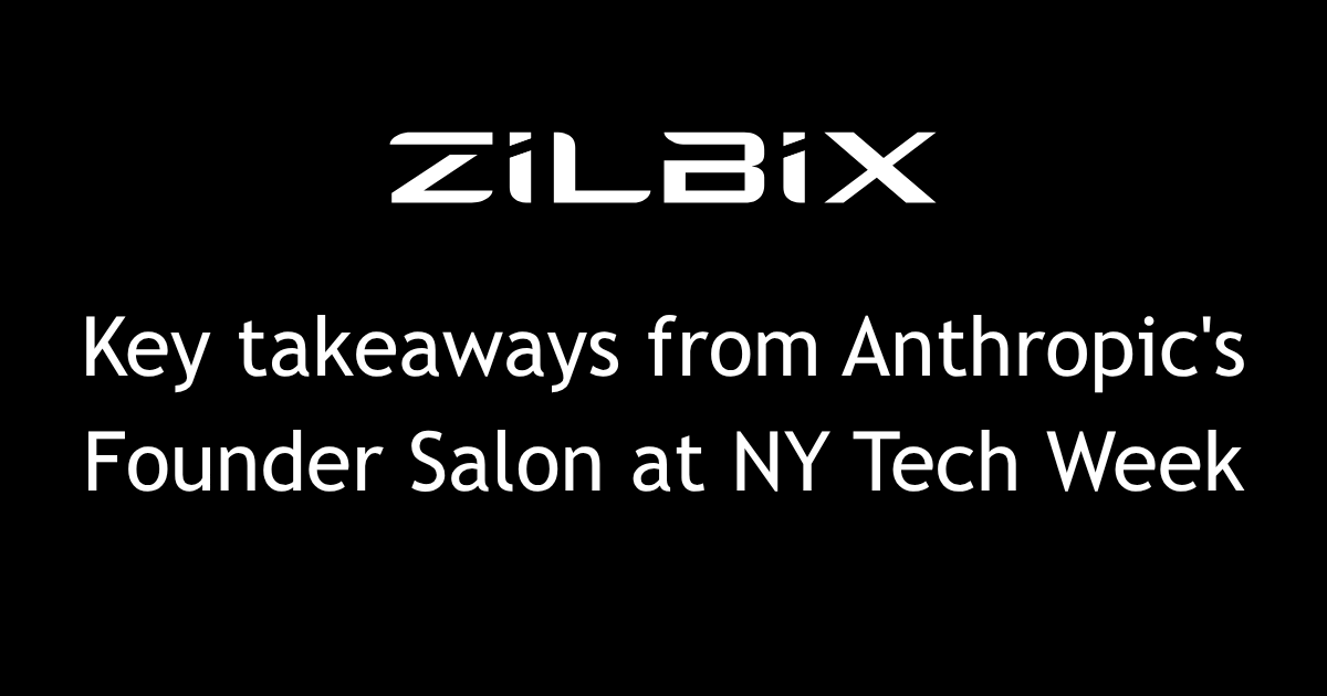 Anthropic's Founder Salon