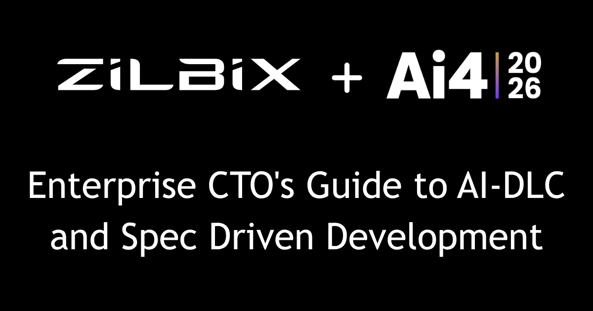 Enterprise CTO's Guide to AI-DLC and Spec Driven Development